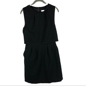 Trina Turk sleeveless black dress with pockets size 2
